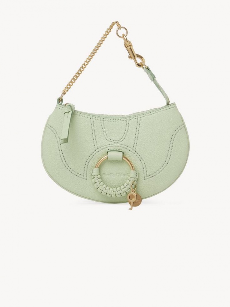 Chloe Hana Clutch Mini Bags Gröna | CHE-SR14770