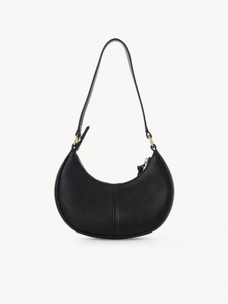 Chloe Hana Half Moon Axelväska Svarta | CHE-SR14623