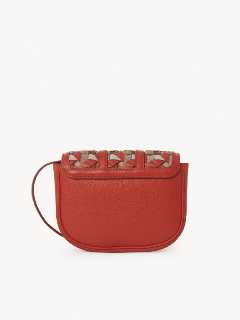 Chloe Hana Mini Axelväska Orange | CHE-SR14690