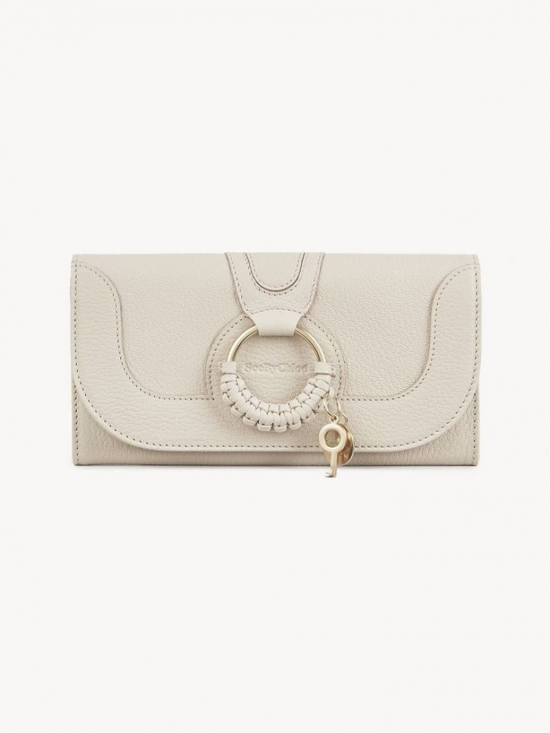 Chloe Hana Stor Plånbok Beige | CHE-SR14923