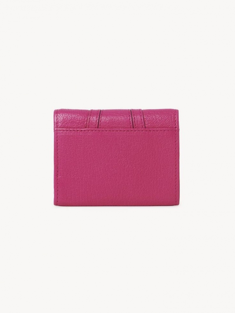 Chloe Hana Tri Fold Liten Plånbok Rosa | CHE-SR14895