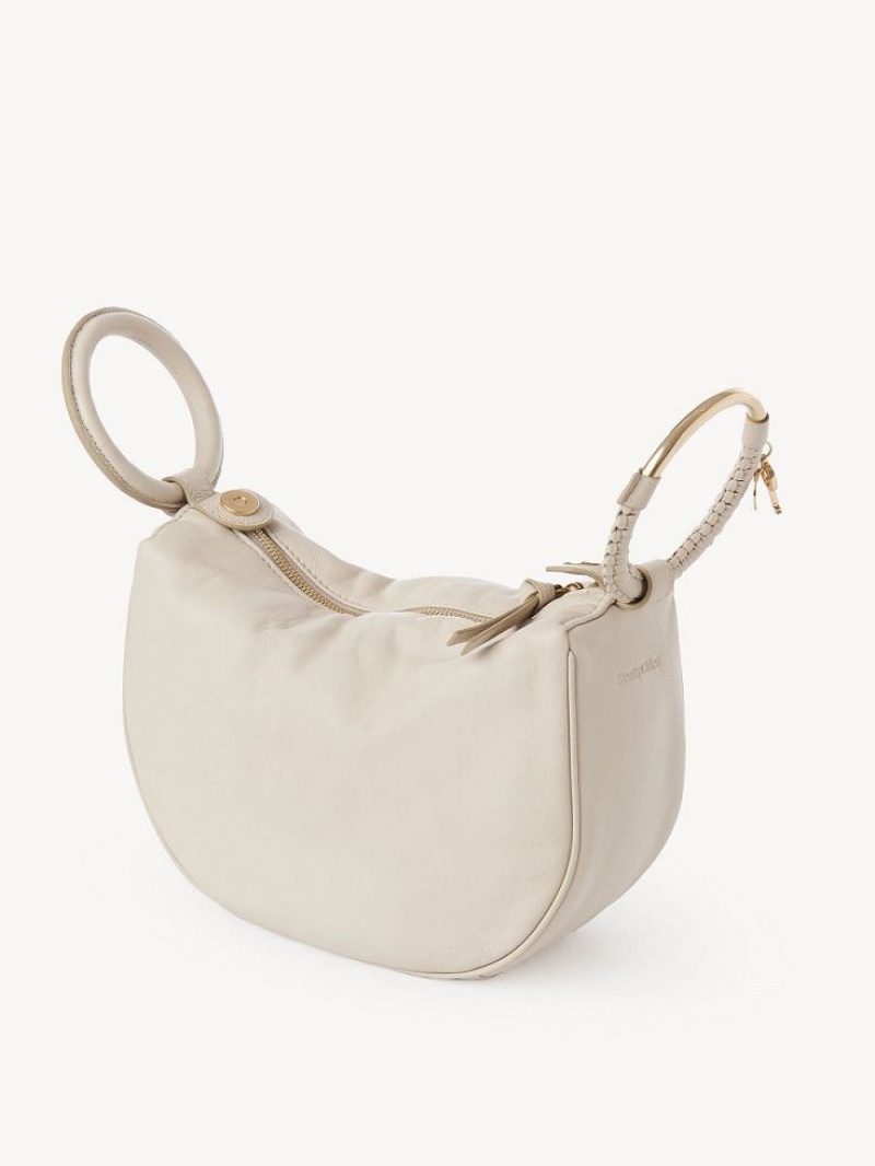 Chloe Hana Wristlet Crossbody Väska Beige | CHE-SR14720