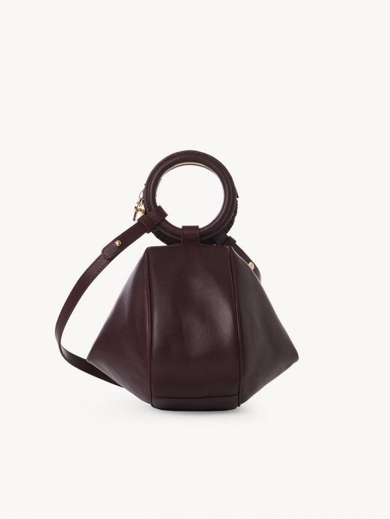 Chloe Hana Wristlet Crossbody Väska Vinröda | CHE-SR14719