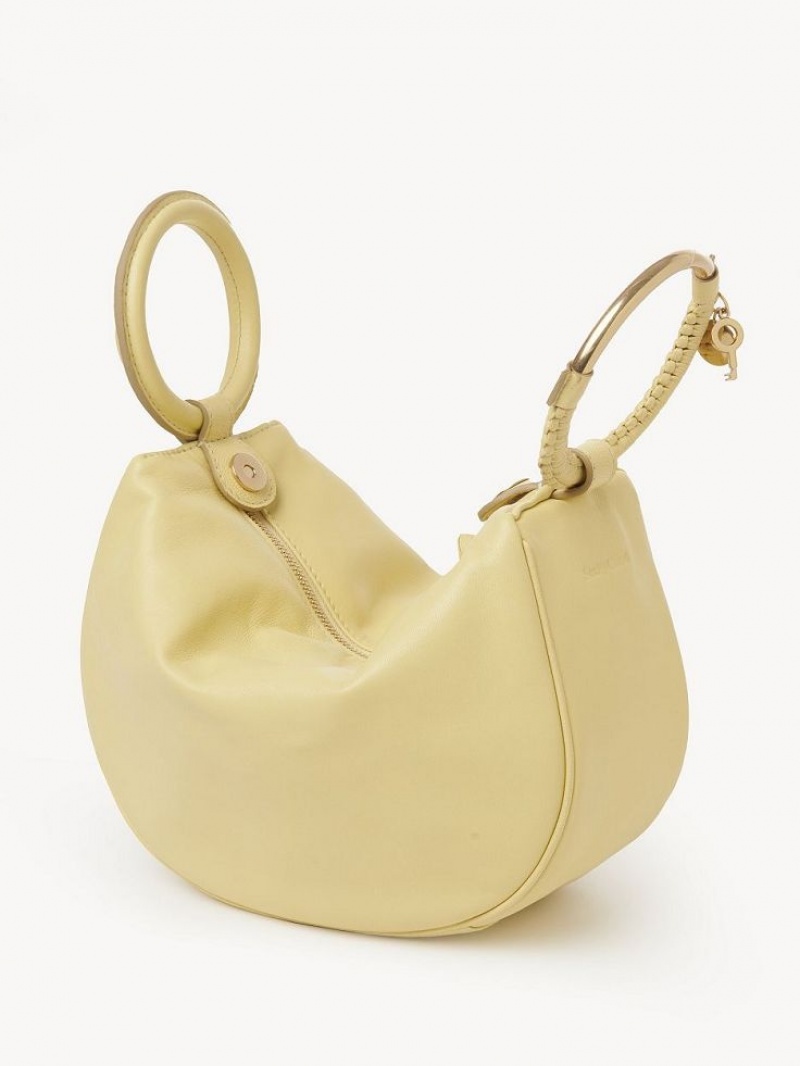 Chloe Hana Wristlet Mini Bags Gula | CHE-SR14773