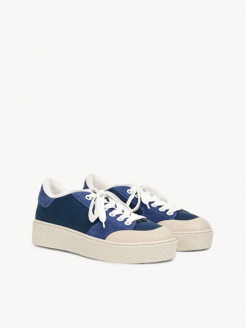 Chloe Hella Sneakers Mörkblå | CHE-SR14851