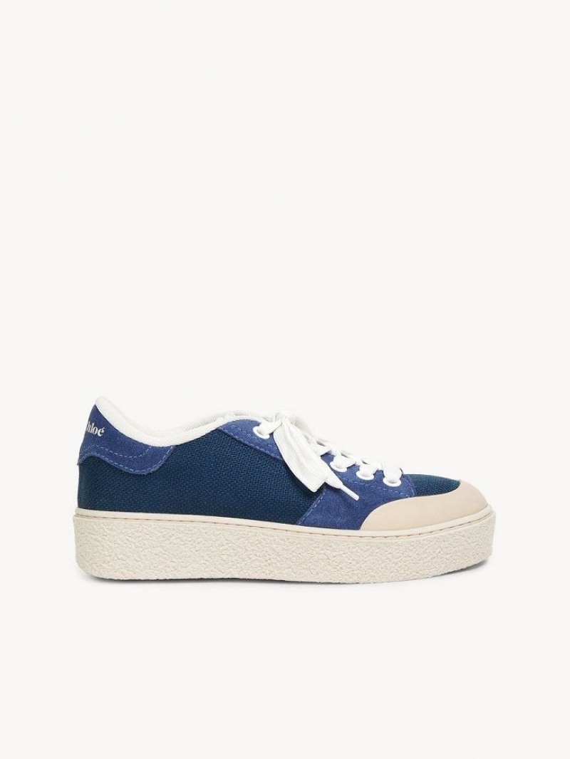 Chloe Hella Sneakers Mörkblå | CHE-SR14851