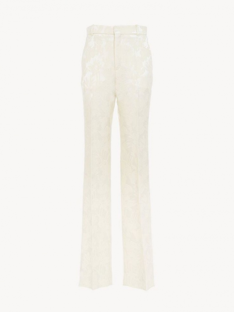 Chloe High-waisted Tailored Byxor Vita | CHE-SR14023