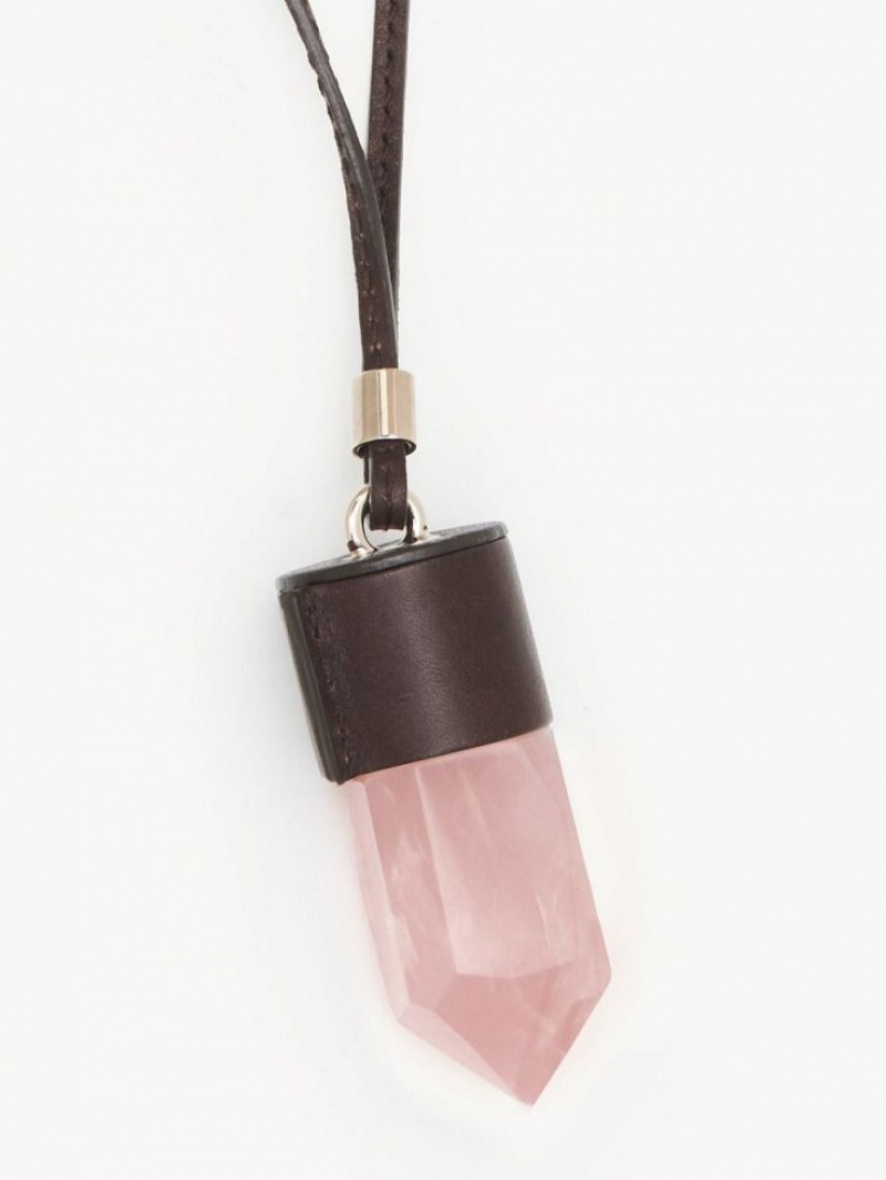 Chloe Jemma Halsband Bruna Rosa | CHE-SR14405