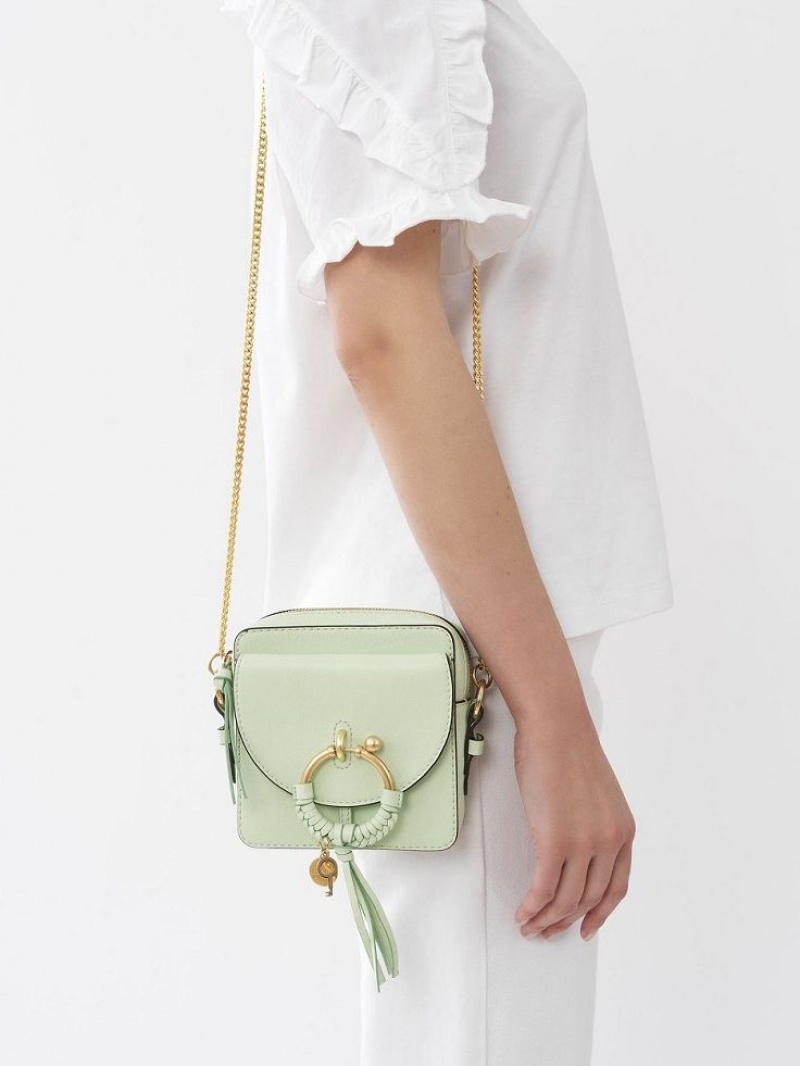 Chloe Joan Camera Mini Bags Gröna | CHE-SR14782