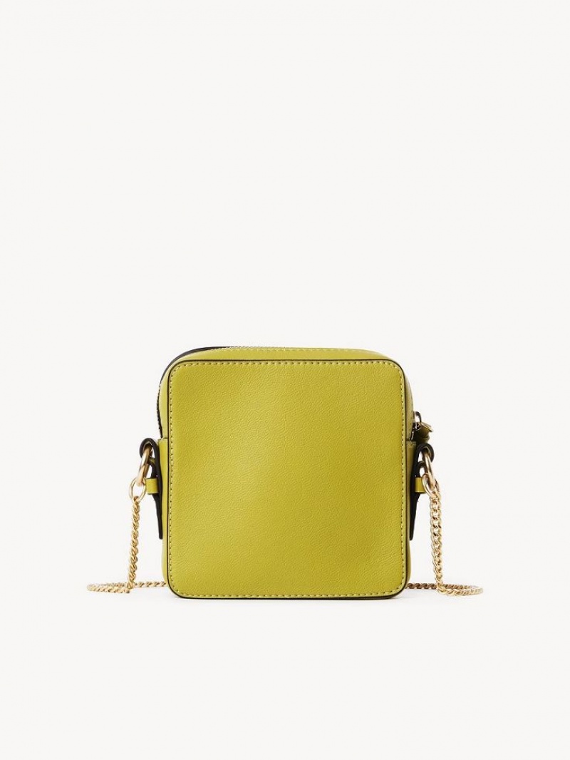 Chloe Joan Camera Mini Bags Ljusolivgröna | CHE-SR14757