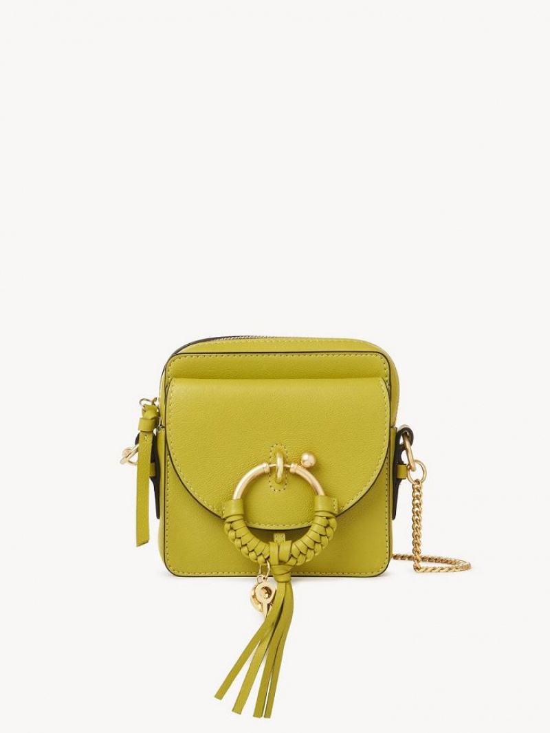 Chloe Joan Camera Mini Bags Ljusolivgröna | CHE-SR14757