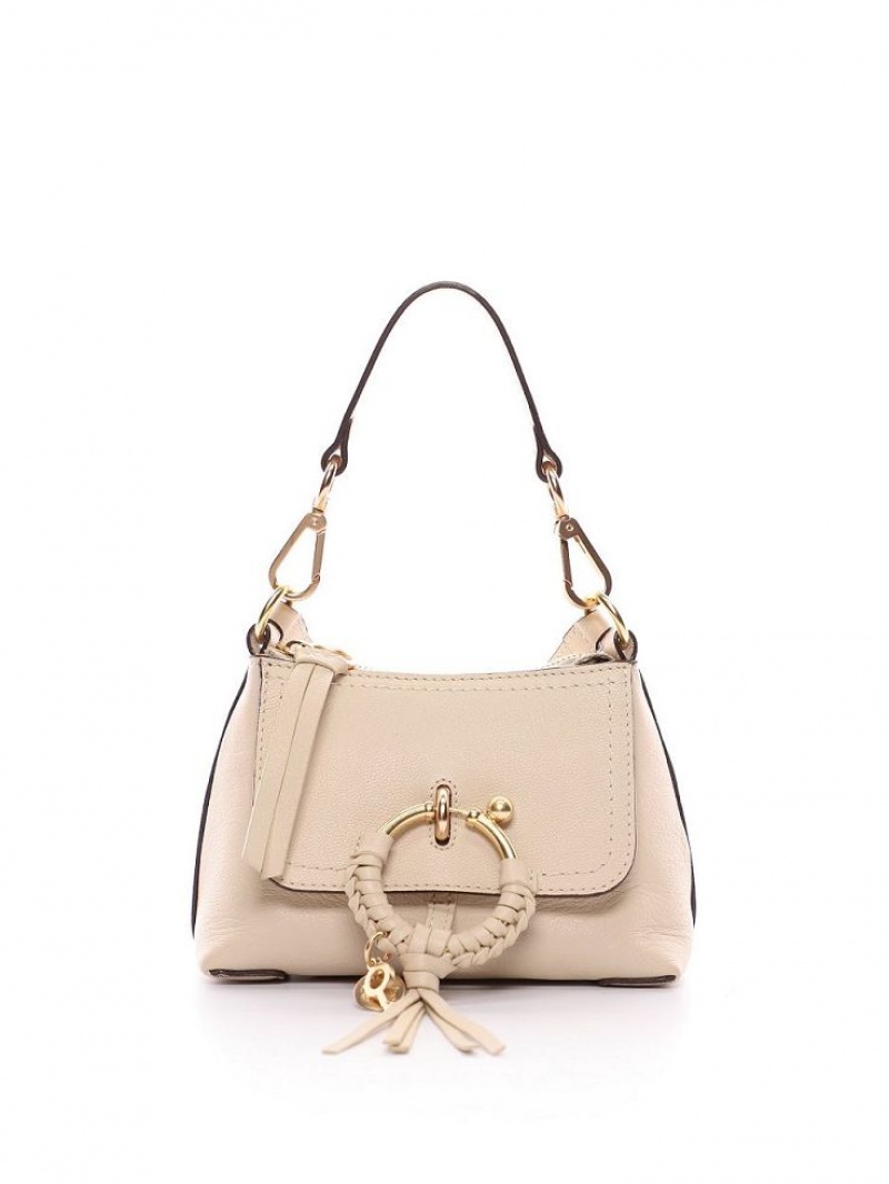 Chloe Joan Mini Bags Beige | CHE-SR14776