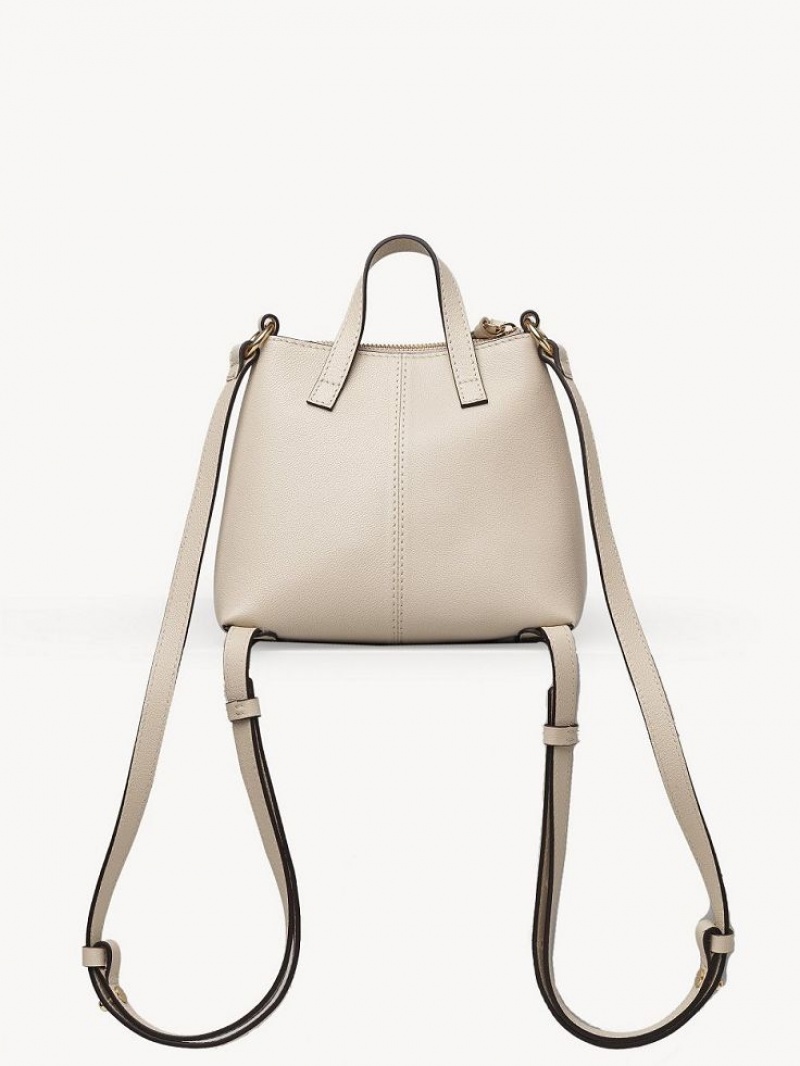 Chloe Joan Ryggsäck Beige | CHE-SR14793