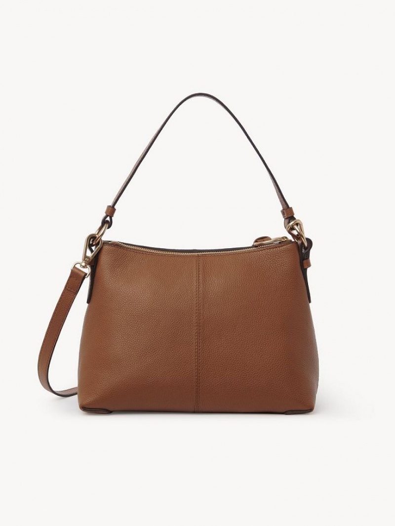 Chloe Joan Small Axelväska Bruna | CHE-SR14680