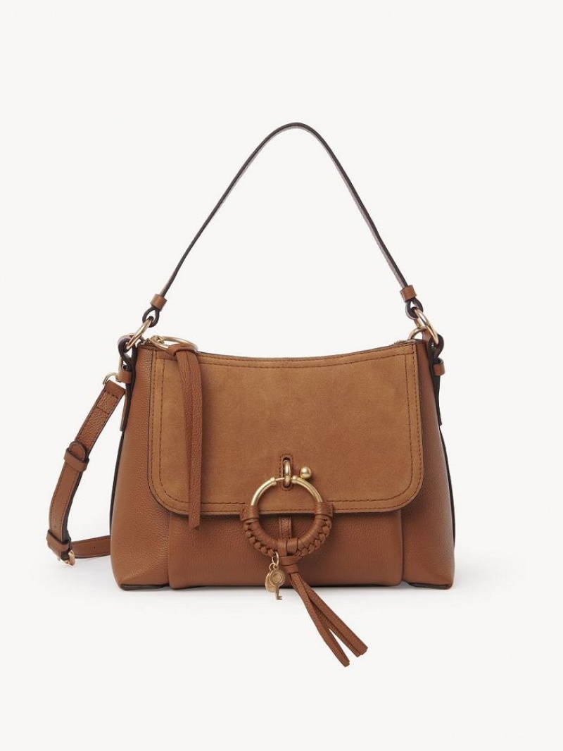 Chloe Joan Small Axelväska Bruna | CHE-SR14680