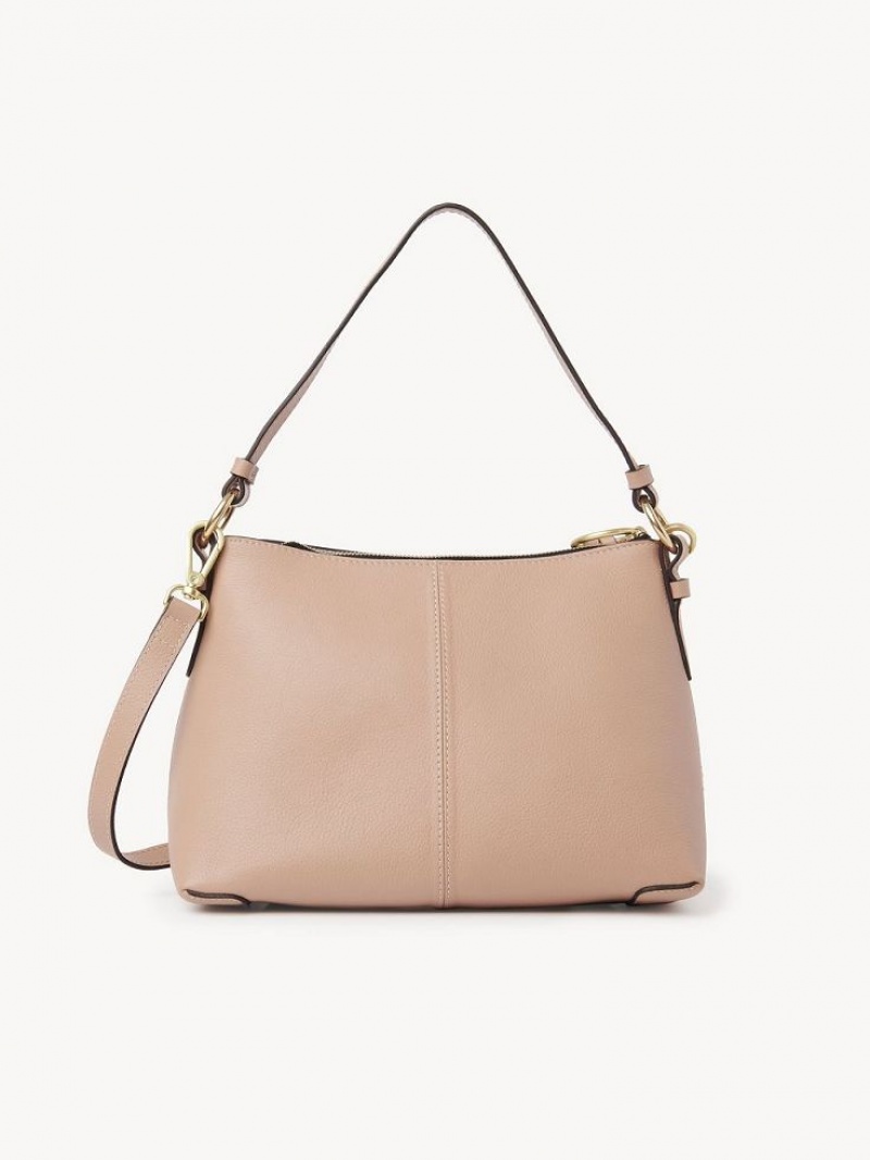 Chloe Joan Small Axelväska Kaffe Rosa | CHE-SR14697