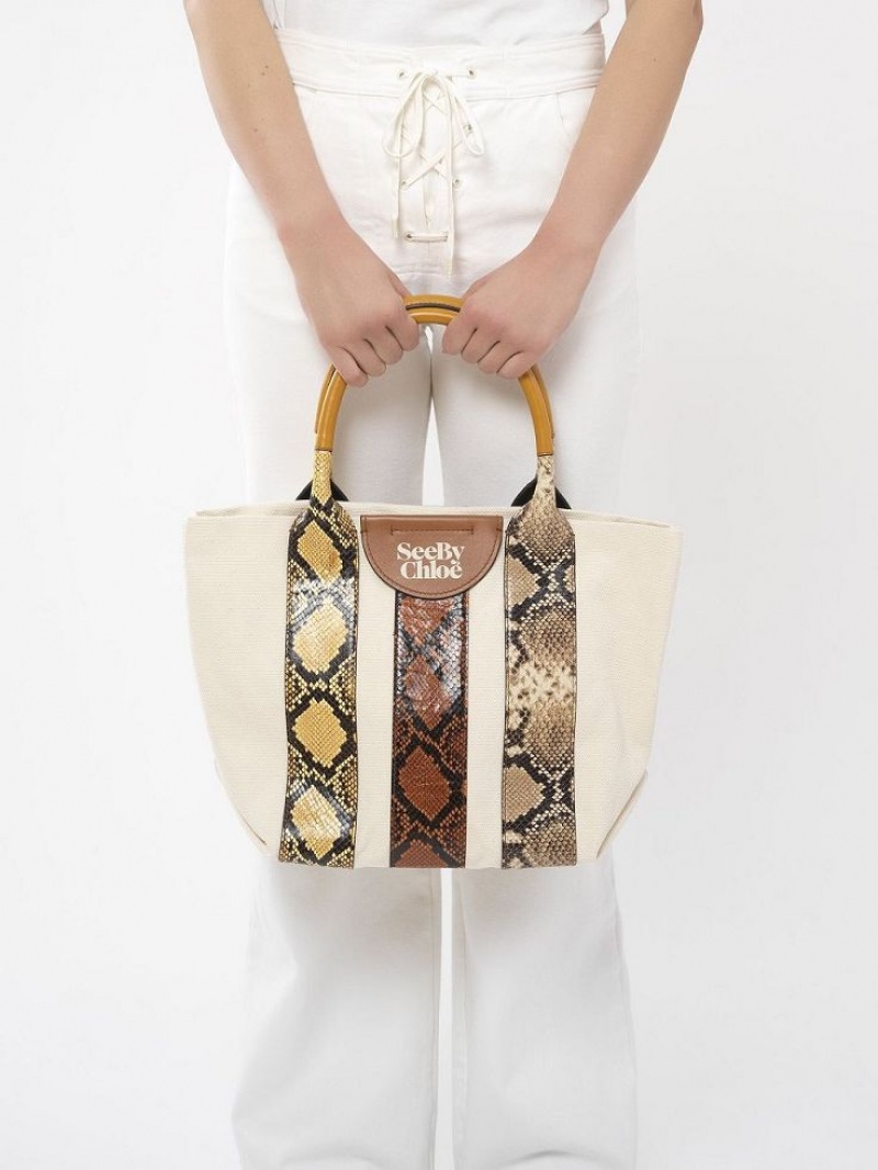 Chloe Laetizia Small Toteväska Bruna | CHE-SR14700