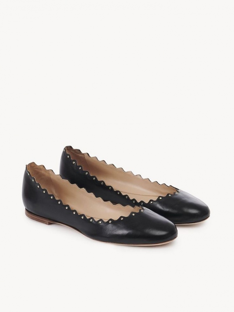 Chloe Lauren Ballet Flat Svarta | CHE-SR14255