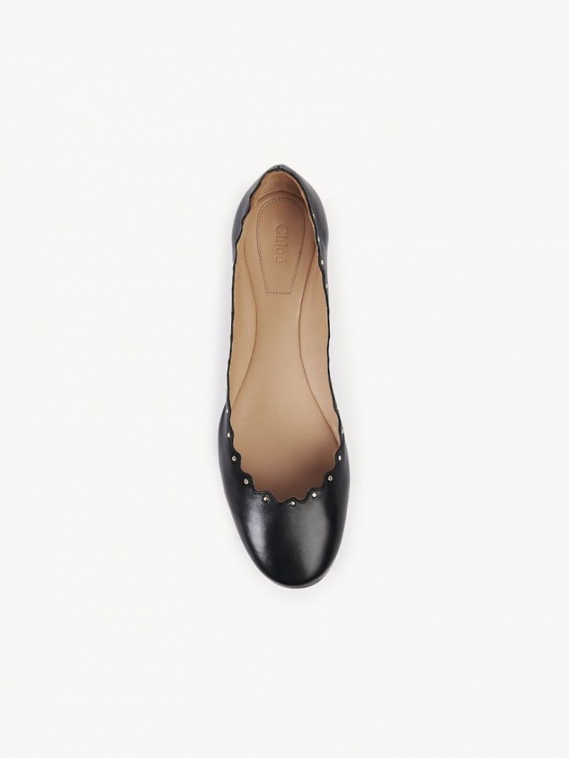 Chloe Lauren Ballet Flat Svarta | CHE-SR14255