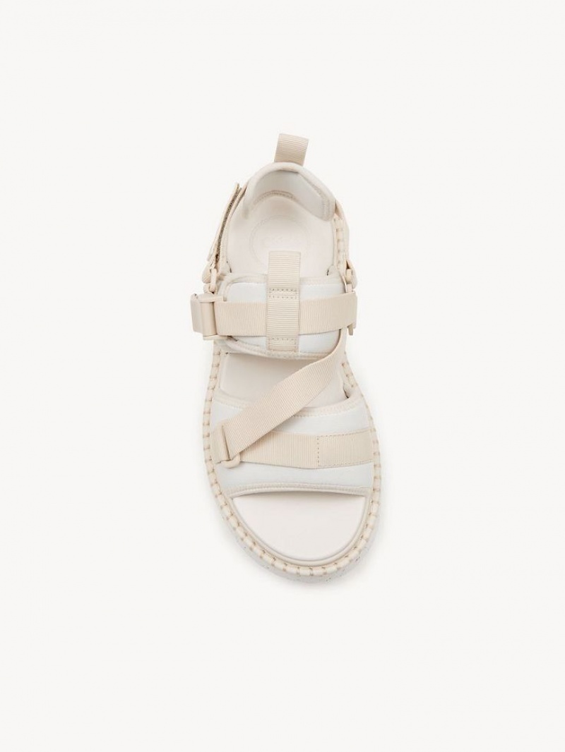 Chloe Lilli Platta Sandaler Vita | CHE-SR14175