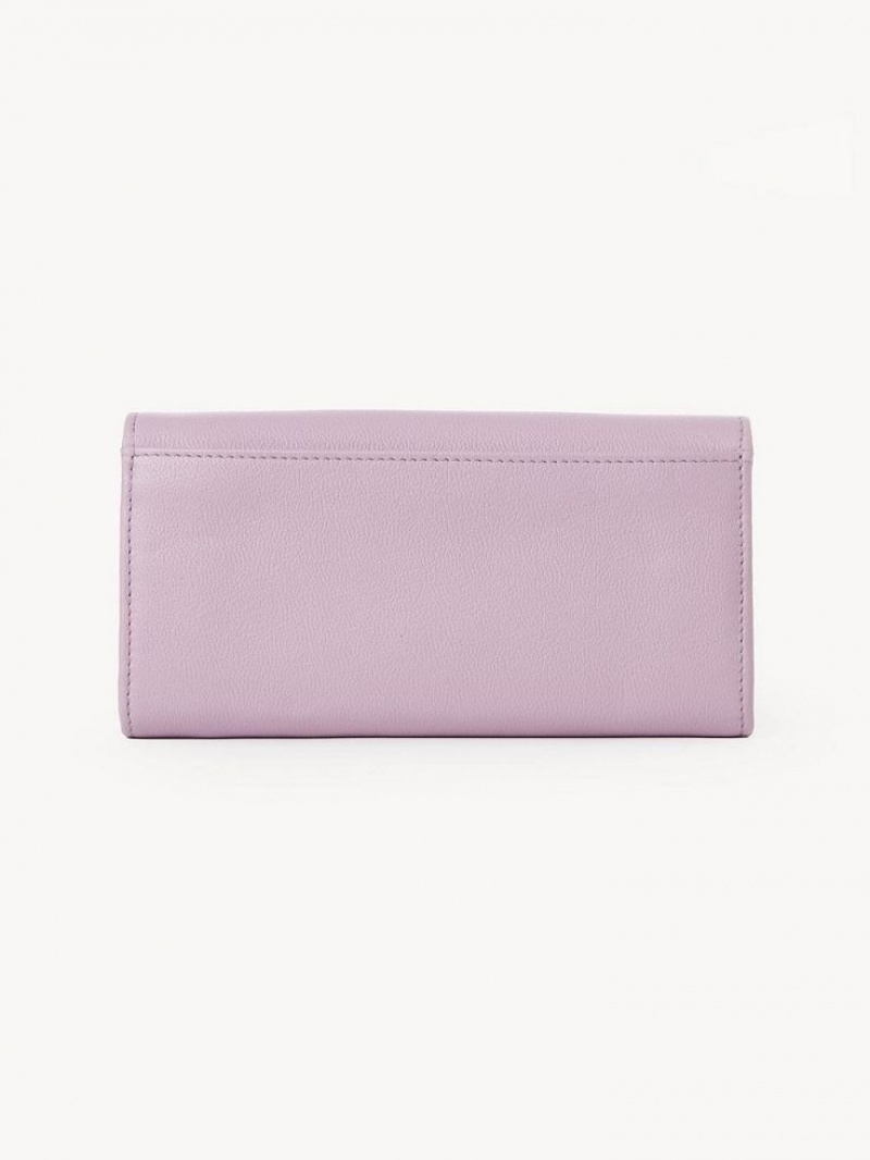 Chloe Lizzie Stor Plånbok Lavendel Vita | CHE-SR14920