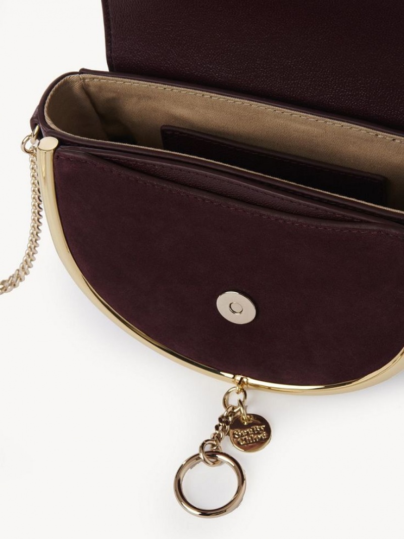 Chloe Mara Evening Crossbody Väska Vinröda | CHE-SR14722