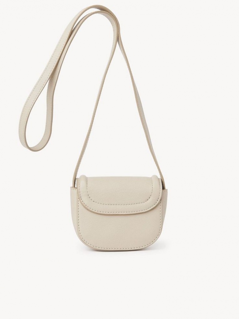 Chloe Mara Micro Axelväska Beige | CHE-SR14607