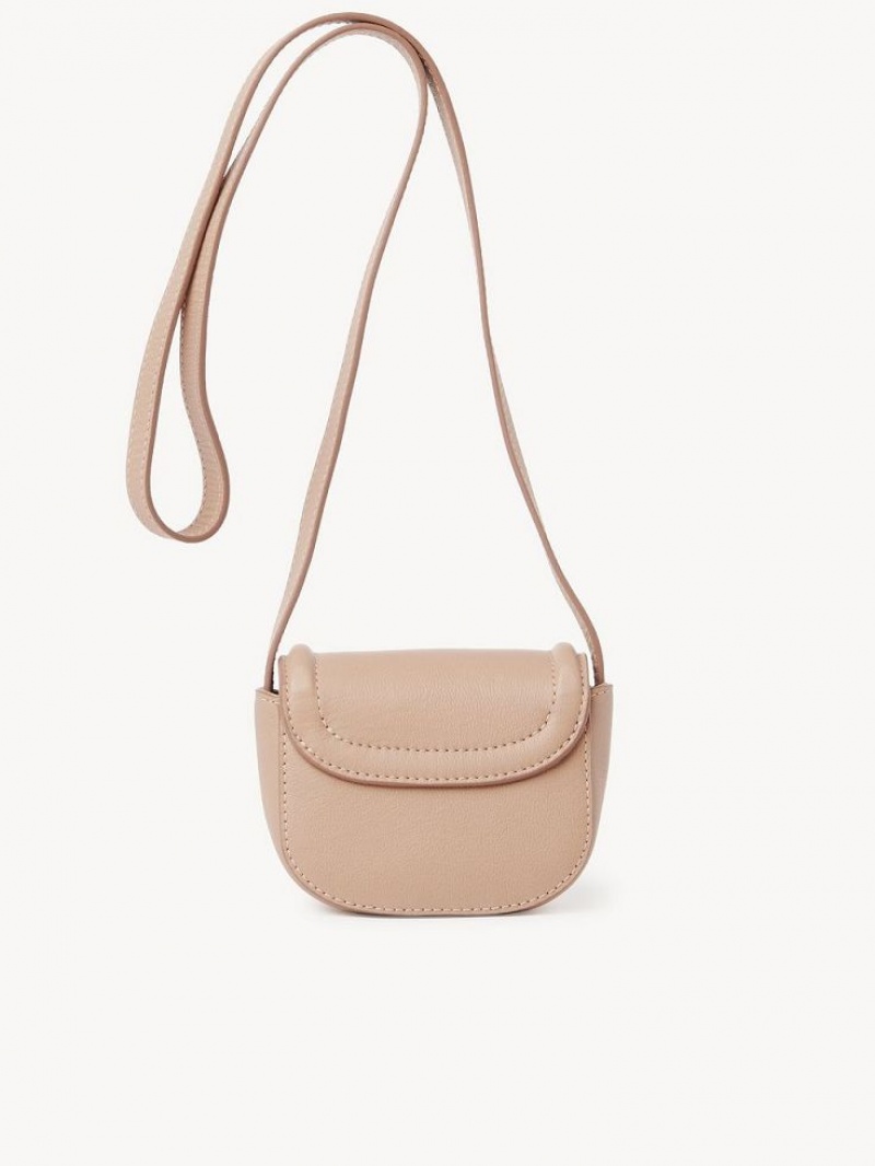 Chloe Mara Micro Axelväska Kaffe Rosa | CHE-SR14606