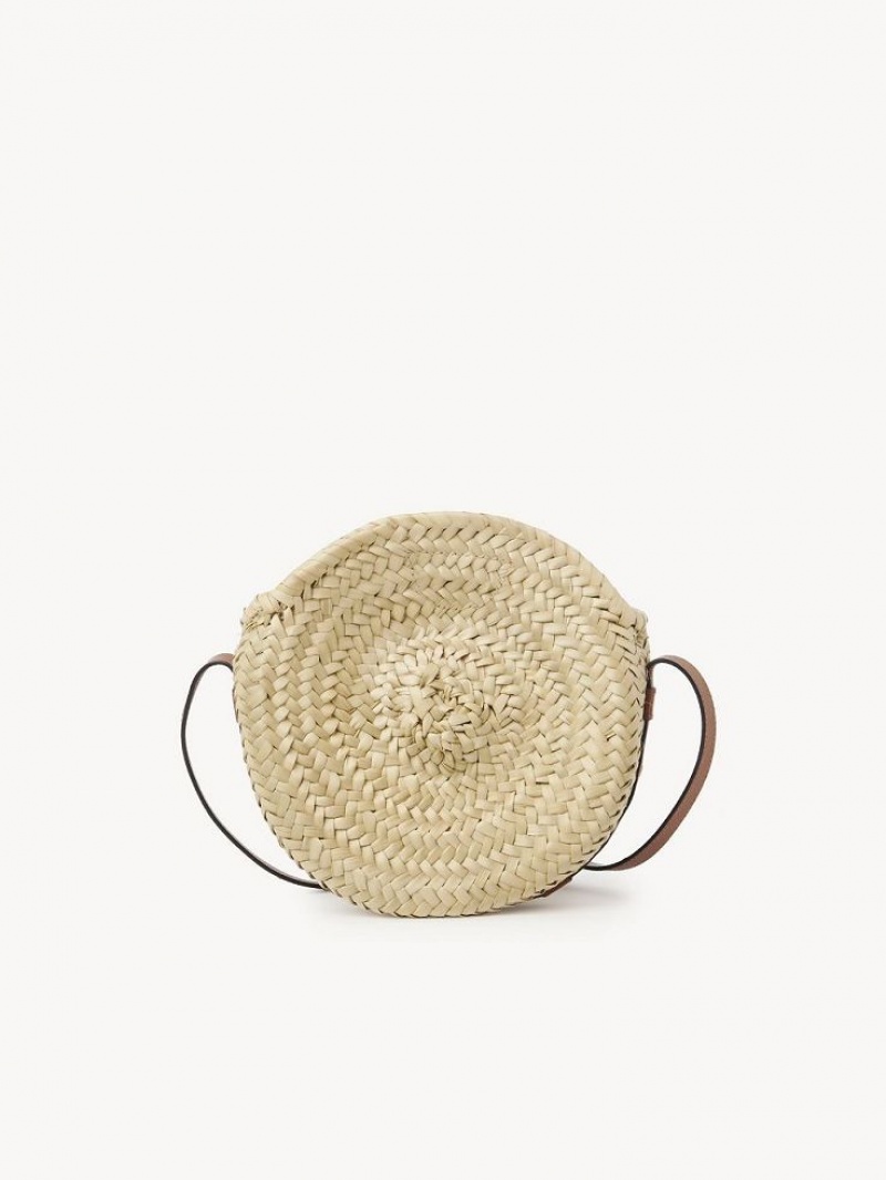 Chloe Marcie Basket Crossbody Väska Bruna | CHE-SR13478