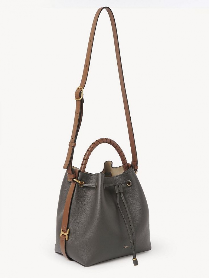 Chloe Marcie Bucket Crossbody Väska Grå | CHE-SR13460