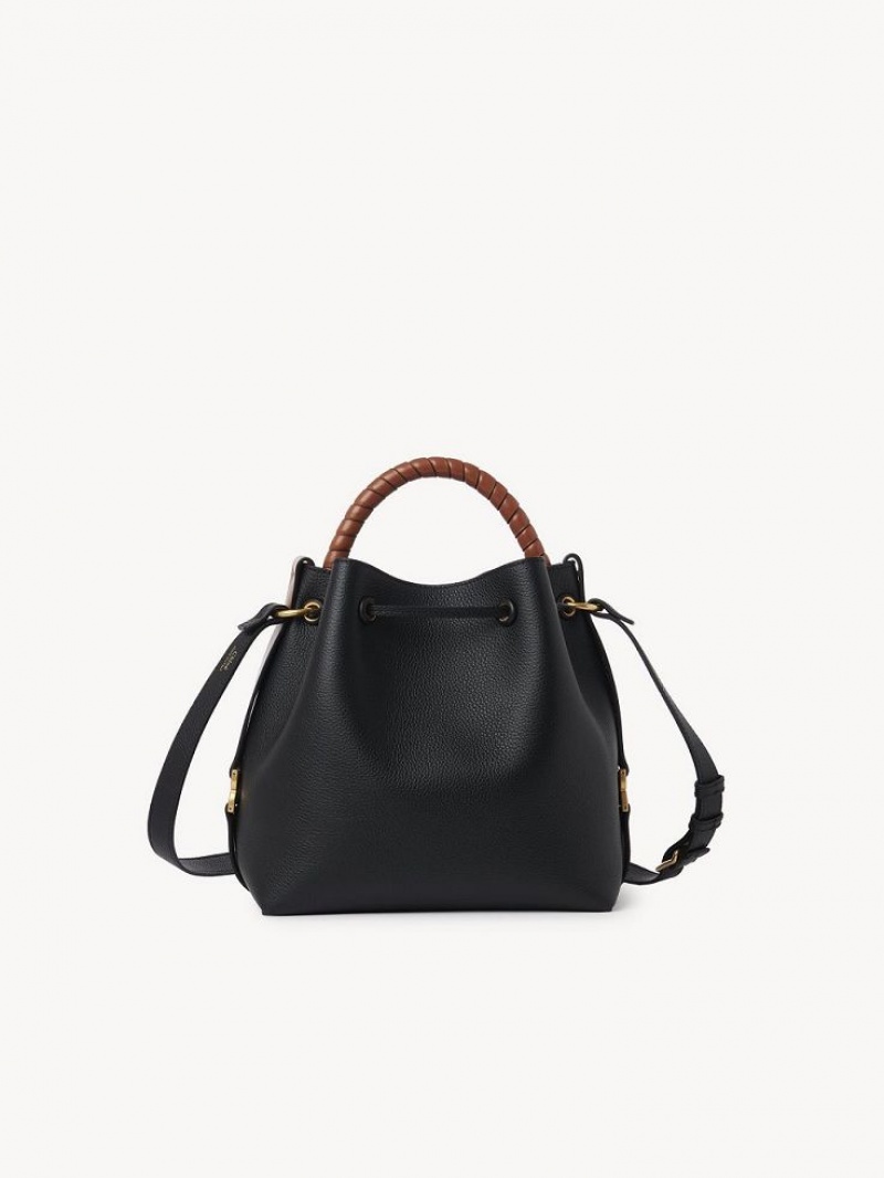 Chloe Marcie Bucket Crossbody Väska Svarta | CHE-SR13590