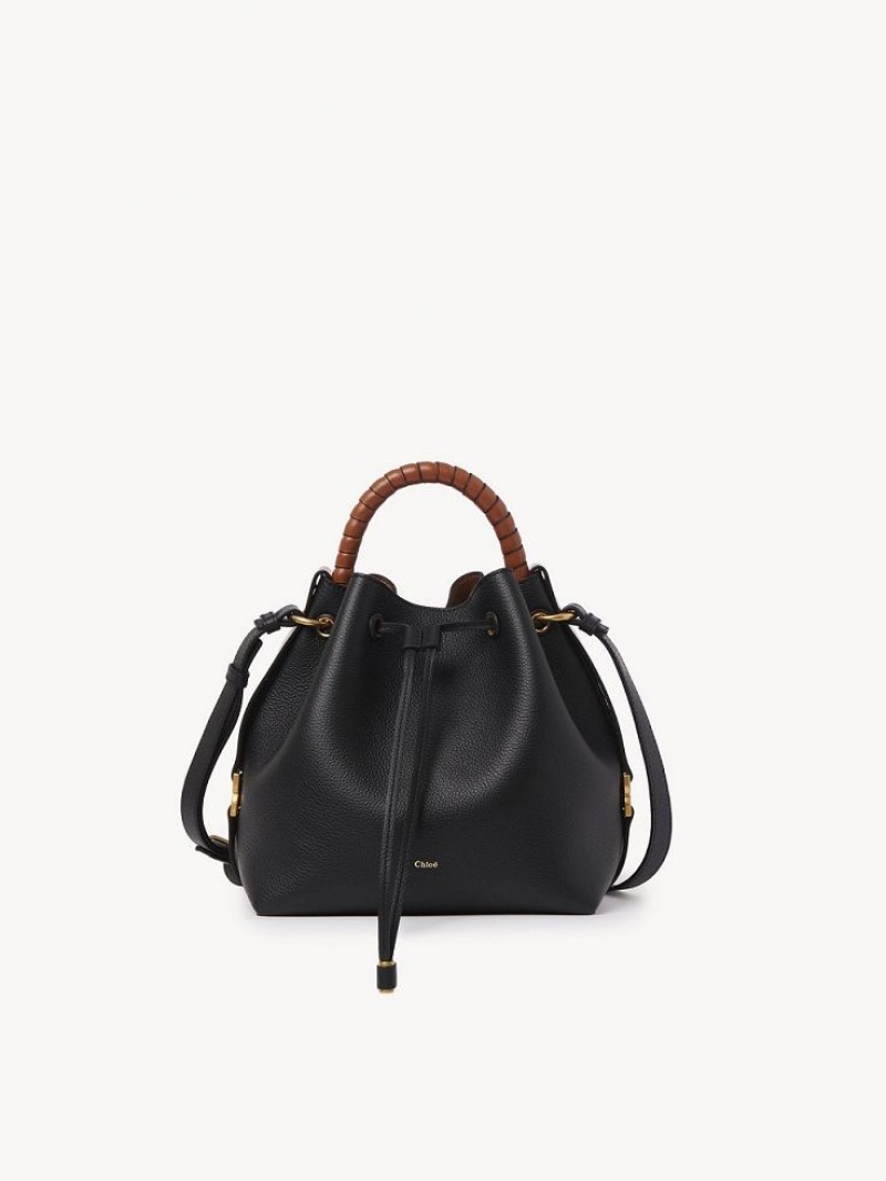 Chloe Marcie Bucket Crossbody Väska Svarta | CHE-SR13590