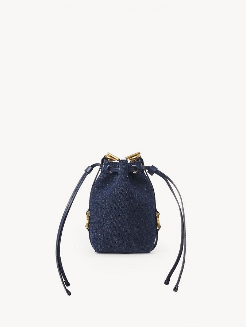 Chloe Marcie Bucket Mini Bags Blå | CHE-SR13715