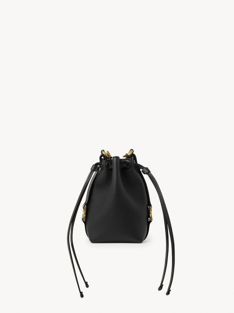 Chloe Marcie Bucket Mini Bags Svarta | CHE-SR13718