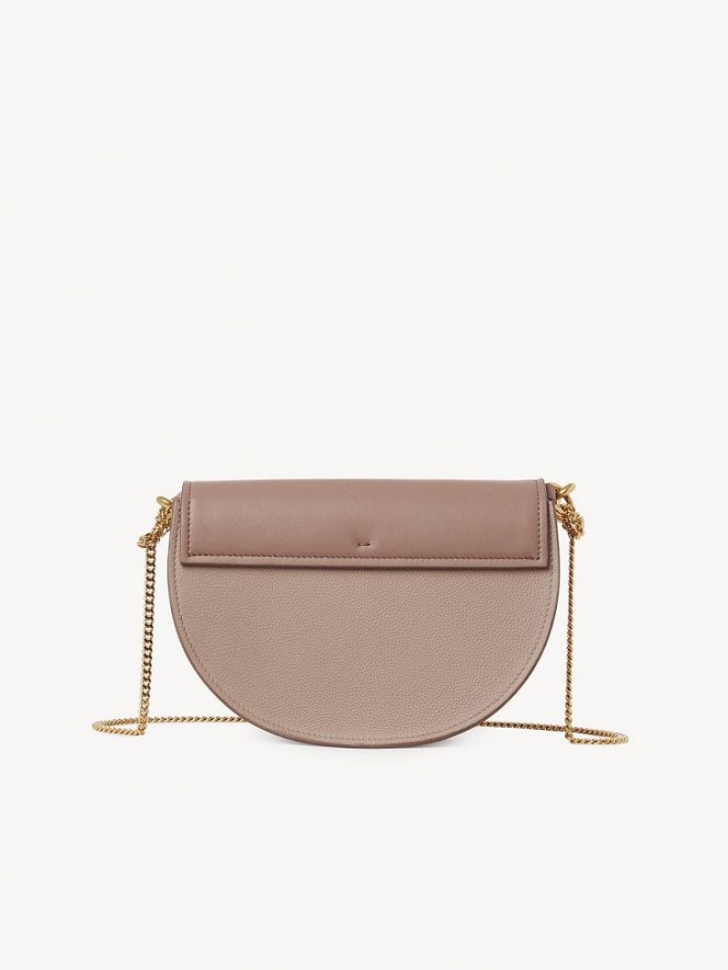 Chloe Marcie Chain Flap Crossbody Väska Bruna | CHE-SR13618