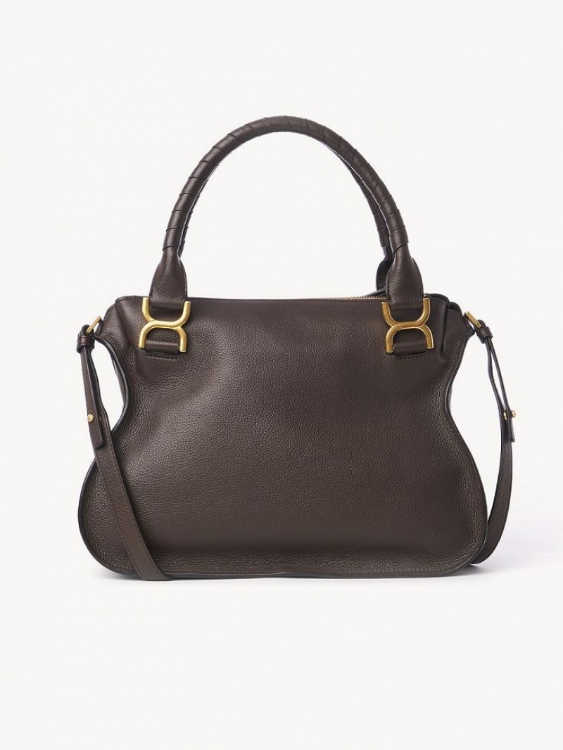 Chloe Marcie Double Carry Crossbody Väska Bruna | CHE-SR13493