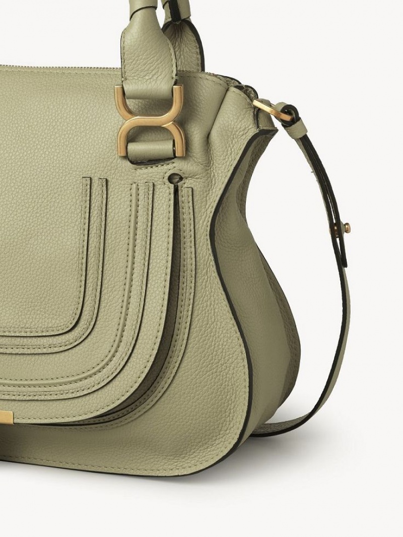 Chloe Marcie Double Carry Crossbody Väska Gröna | CHE-SR13538