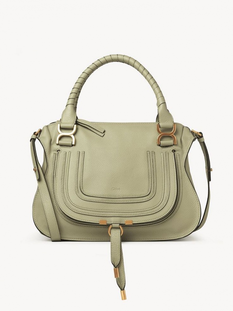 Chloe Marcie Double Carry Crossbody Väska Gröna | CHE-SR13538