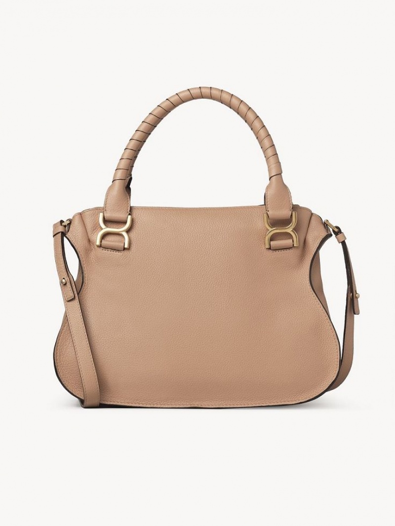 Chloe Marcie Double Carry Crossbody Väska Ljusbruna | CHE-SR13553