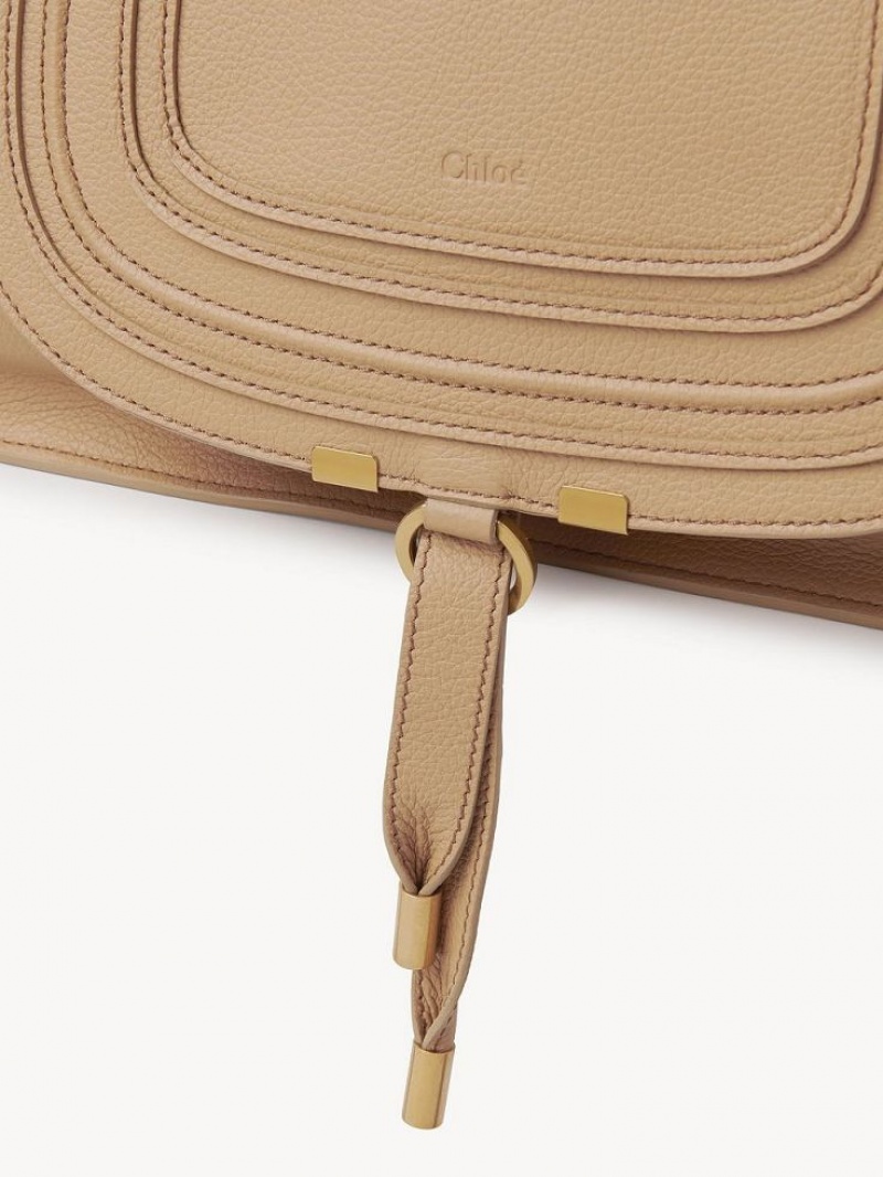 Chloe Marcie Double Carry Crossbody Väska Bruna | CHE-SR13583