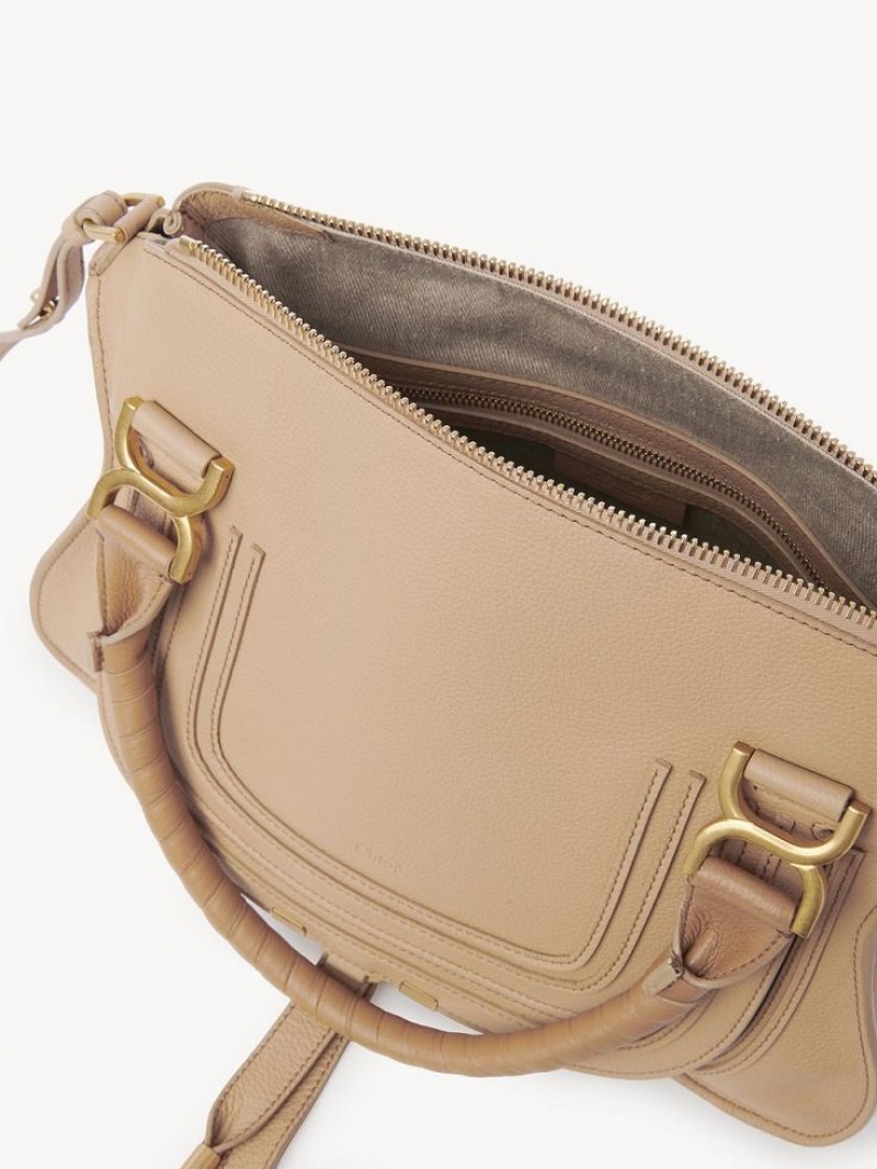 Chloe Marcie Double Carry Crossbody Väska Bruna | CHE-SR13583