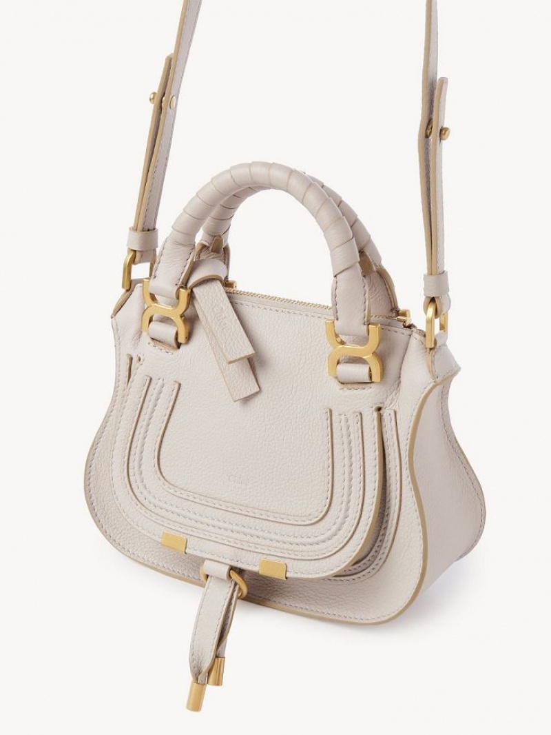 Chloe Marcie Double Carry Mini Bags Grå | CHE-SR13714