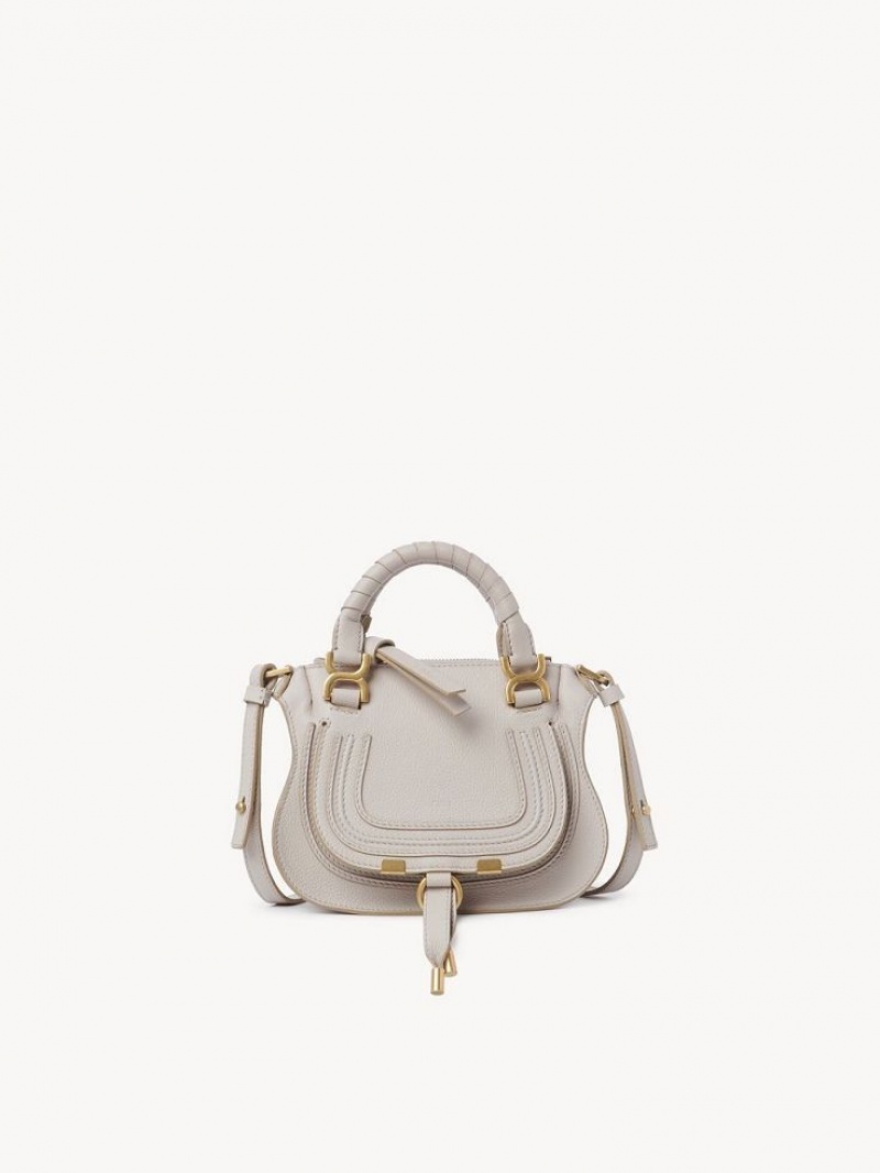 Chloe Marcie Double Carry Mini Bags Grå | CHE-SR13714