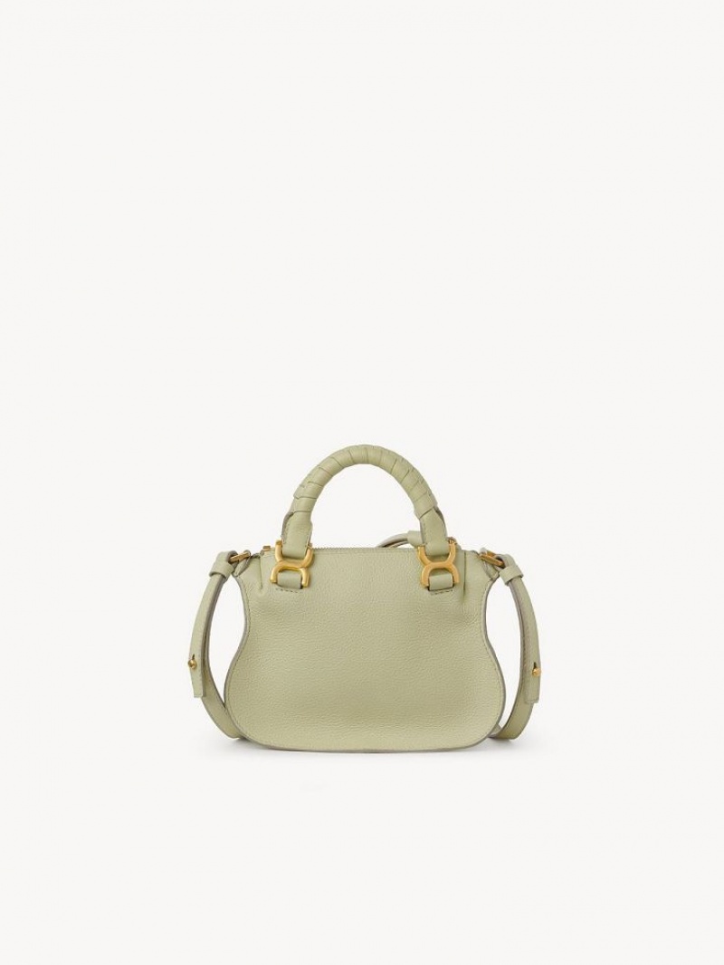 Chloe Marcie Double Carry Mini Bags Gröna | CHE-SR13674