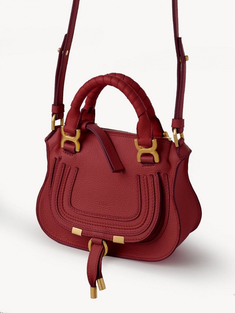 Chloe Marcie Double Carry Mini Bags Rosa | CHE-SR13712