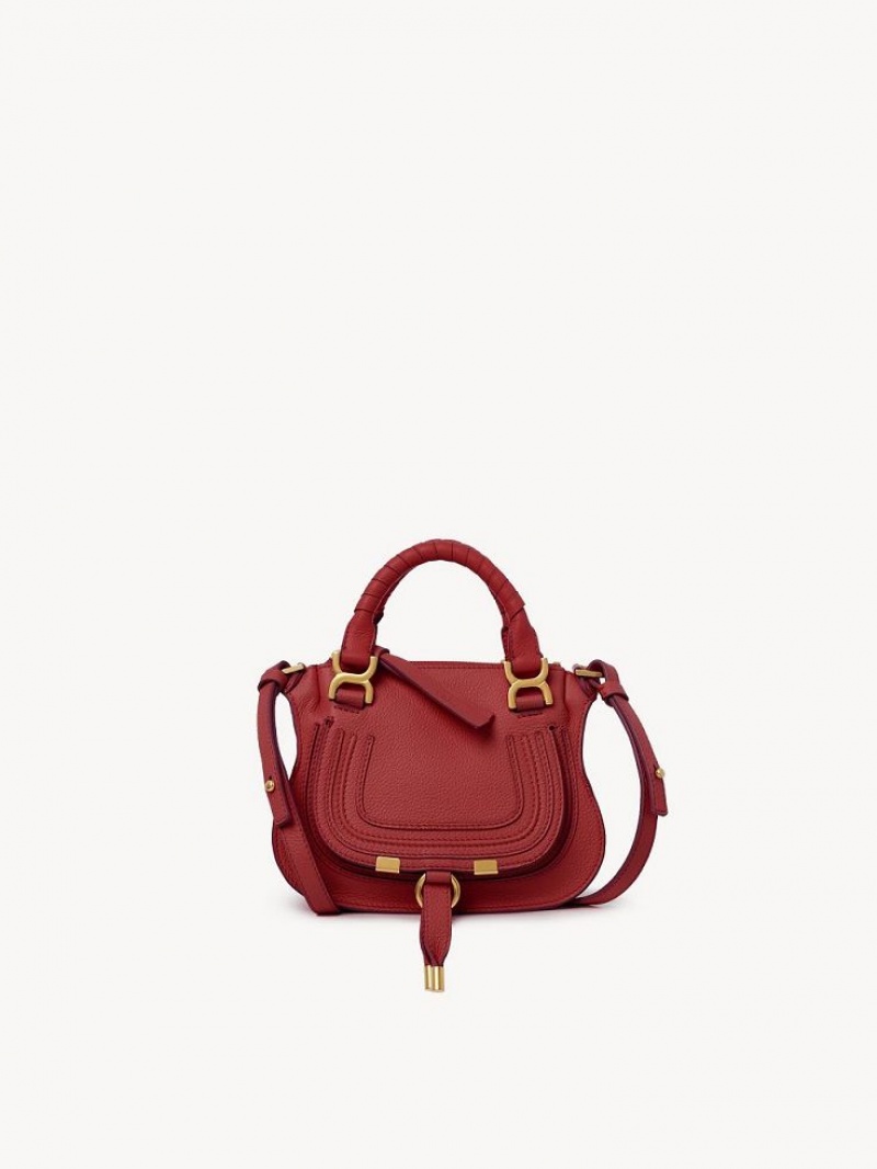 Chloe Marcie Double Carry Mini Bags Rosa | CHE-SR13712