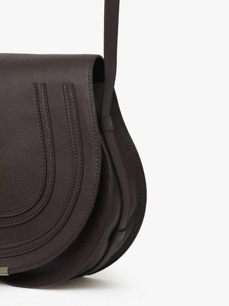 Chloe Marcie Medium Crossbody Väska Bruna | CHE-SR13470