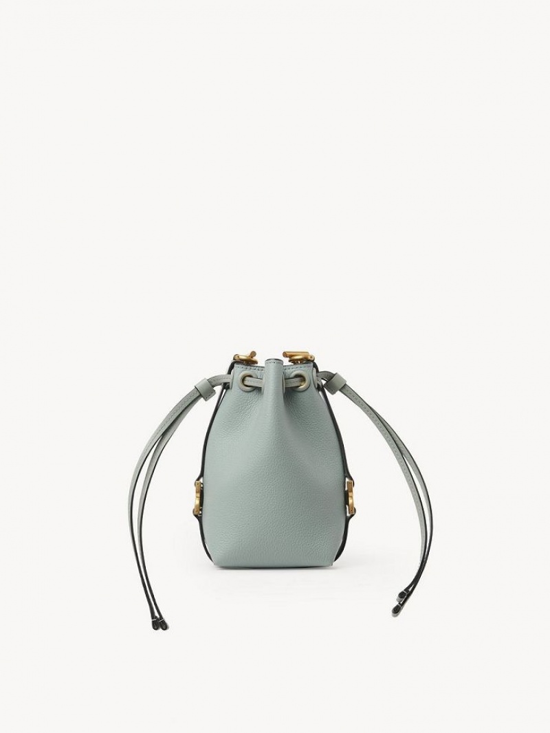 Chloe Marcie Micro Bucket Crossbody Väska Gröna | CHE-SR13589