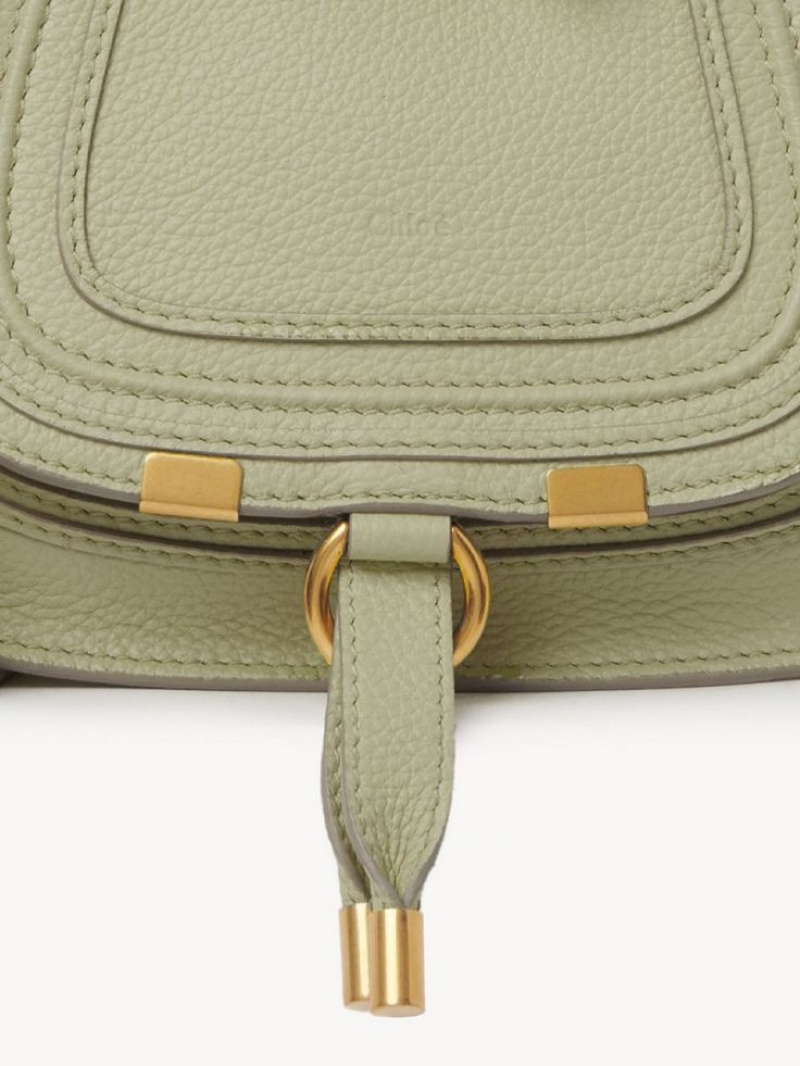 Chloe Marcie Mini Double Carry Crossbody Väska Gröna | CHE-SR13525