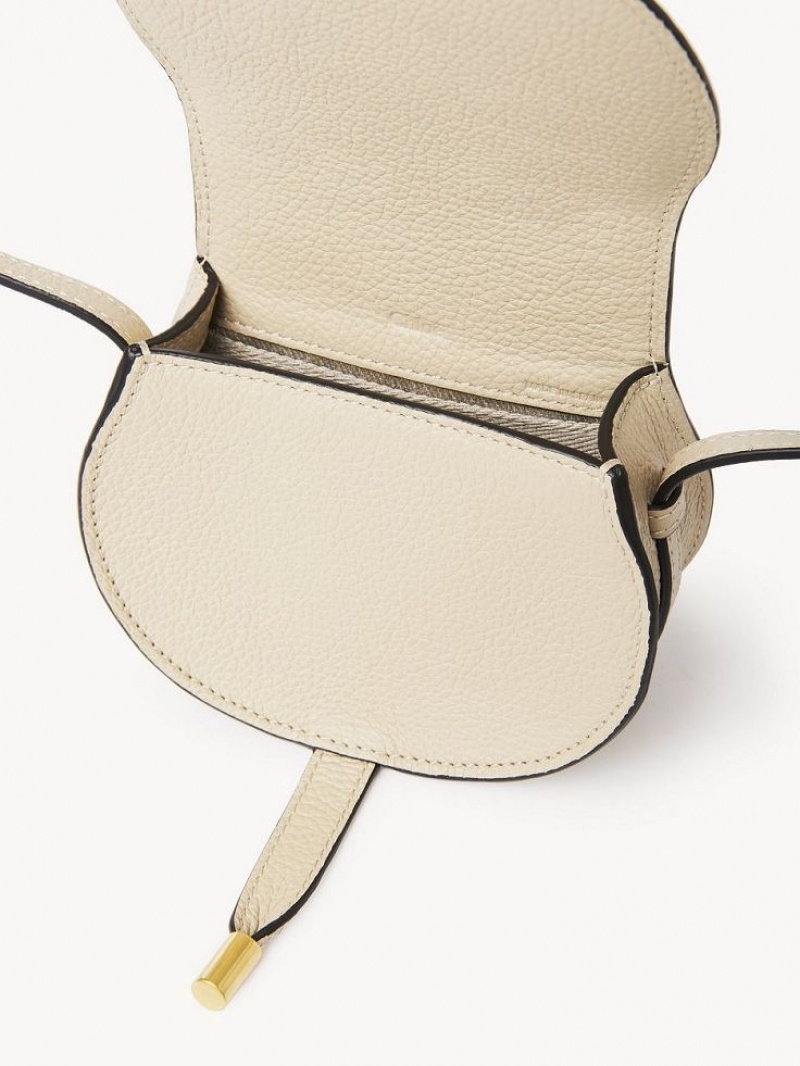 Chloe Marcie Nano Crossbody Väska Beige | CHE-SR13513